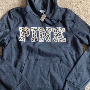 NWT VS Pink pull over hoodie